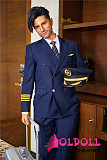 Irontechdoll 176cm 新作品  M3ヘッド フルシリコン製男性ラブドール  ペニス取り外す式  male doll