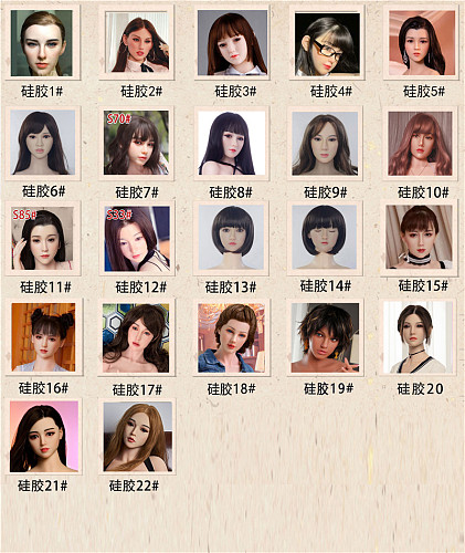 wmdoll シリコン頭単体 ヘッドのみ リアルラブドール 眉毛と睫毛が植毛タイプ