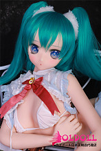 MOZU DOLL 145cm Bカップ 小音（xiaoyin）ちゃん  二次元タイプ TPE製等身大ラブドール 宣伝画像と同じ制服も付属