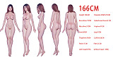 Irontechdoll 166cm Cカップ 新作ヘッド シリコン製リアルラブドール 塗装加工あり 眉毛と睫毛植毛加工あり  リアルドール 等身大 ダッチワイフ