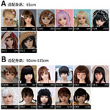 AXBDOLL ラブドールヘッドのみ 頭のみ TPE製 ボルトM16 ロリ系ヘッド 中小規格ヘッド多い