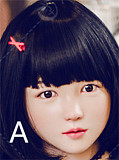 XYDOLL 148cm Dカップ ＃Qヘッド  シリコンヘッド＋TPEボディ 眉毛と睫毛植毛加工あり 等身大リアルラブドール