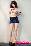XYDOLL 148cm Dカップ ＃Qヘッド  シリコンヘッド＋TPEボディ 眉毛と睫毛植毛加工あり 等身大リアルラブドール