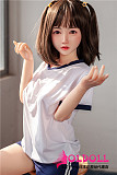 XYDOLL 148cm Dカップ ＃Qヘッド  シリコンヘッド＋TPEボディ 眉毛と睫毛植毛加工あり 等身大リアルラブドール