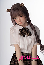 AXBDOLL 140cm バスト小  #A56ヘッド 掲載画像がリアルメイク塗装加工あり ロリ系TPEラブドール