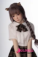 AXBDOLL 140cm バスト小  #A56ヘッド 掲載画像がリアルメイク塗装加工あり ロリ系TPEラブドール