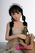 AXBDOLL 140cm バスト小  #A116ヘッド 掲載画像がリアルメイク塗装加工あり ロリ系TPEラブドール