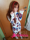 My Loli Waifu 126cm AAカップ  柚希Yukiちゃん シリコン製ヘッド+TPE製ボディー  掲載画像職人メイク加工あり ロり系等身大リアルラブドール