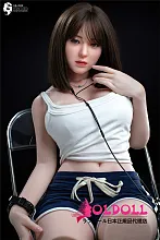 人造人RZRDOLL 2021年発表最新作品 トルソー 96cm Eカップ 婉莹（wanying）ヘッド  等身大 フルシリコン製ラブドール