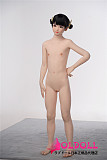 AXBDOLL 142cm バスト平ら  #A84ヘッド 掲載画像がリアルメイク塗装加工あり ロリ系TPEラブドール