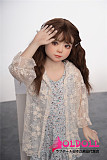 AXBDOLL 110cm バスト平ら  #TB02ヘッド 掲載画像がリアルメイク塗装加工あり ロリ系TPEラブドール