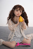 AXBDOLL 110cm バスト平ら  #TB02ヘッド 掲載画像がリアルメイク塗装加工あり ロリ系TPEラブドール