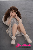 AXBDOLL 110cm バスト平ら  #TB02ヘッド 掲載画像がリアルメイク塗装加工あり ロリ系TPEラブドール