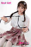 Real girl 157cm Cカップ R34ヘッド シリコンヘッド+tpe製ボディ 等身大リアルラブドール