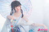 Sanhui doll 156cm Eカップ  #39ヘッド  フルシリコンラブドール リアルドール