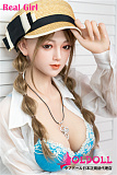 Real girl 158cm Cカップ ヘッド C1 シリコンヘッド ボディ素材TPE/シリコン選択可能 【C工場】等身大リアルラブドール