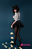 FUDOLL #8ヘッド 148cm Dカップ シリコンヘッド＋TPEボディ 眉毛と睫毛植毛加工あり 等身大リアルラブドール