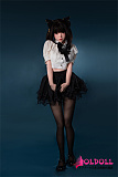 FUDOLL #8ヘッド 148cm Dカップ シリコンヘッド＋TPEボディ 眉毛と睫毛植毛加工あり 等身大リアルラブドール