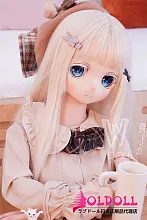 wmdoll 138cm Eカップ#Y003ヘッド アニメドール ソフトビニール製ヘッド+TPE製ボディ 等身大リアルラブドール