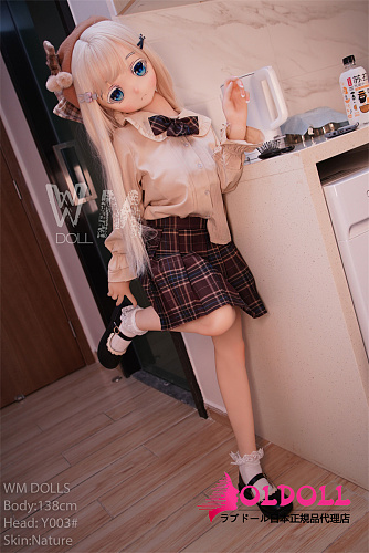 wmdoll 138cm Eカップ#Y003ヘッド アニメドール ソフトビニール製ヘッド+TPE製ボディ 等身大リアルラブドール
