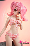 wmdoll 146cm Cカップ#Y002ヘッド アニメドール ソフトビニール製ヘッド+TPE製ボディ 等身大リアルラブドール