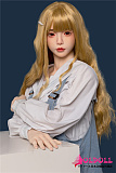 FUDOLL #7ヘッド 158cm Cカップ シリコンヘッド＋TPEボディ 眉毛と睫毛植毛加工あり 等身大リアルラブドール