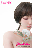 Real girl 157cm Cカップ R42ヘッド シリコンヘッド+tpe製ボディ 等身大リアルラブドール