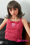 My Loli Waifu 145cm Aカップ 陽葵(Haruki) 掲載画像が 職人メイク付き 一体式舌つき tpe製ヘッド+TPE製ボディー 等身大リアルラブドール