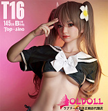 【RRS版】TOPSINO ＃T16ヘッド 145cm Bカップ シリコン製ラブドール 等身大 ダッチワイフ リアルドール