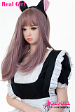Real girl 157cm Cカップ  R27ヘッド シリコンヘッド+tpe製ボディ 等身大リアルラブドール