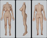 WAXDOLL  143cm Hカップ GE57Z-3 フルシリコン製   ヘッドとボディ自由に組み  等身大ロリリアルラブドール
