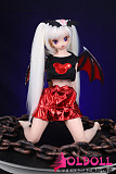 MOZU DOLL 60cm 小悪魔(xiaoemo)ちゃん シリコン製等身大ラブドール 宣伝画像と同じ制服も付属
