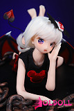 MOZU DOLL 60cm 小悪魔(xiaoemo)ちゃん シリコン製等身大ラブドール 宣伝画像と同じ制服も付属