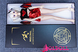 MOZU DOLL 60cm 小悪魔(xiaoemo)ちゃん シリコン製等身大ラブドール 宣伝画像と同じ制服も付属