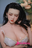 JYDOLL フルシリコン製ラブドール 162cm Iカップ  新作小倩ヘッド 眠り目タイプ スターメイク 睫毛と眉毛植毛あり