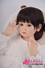 AXBDOLL 掲載画像シリコンヘッドGA01  tpeボディ88CM AAカップ（バスト平ら） ロリ系ミニドール 等身大TPEラブドール