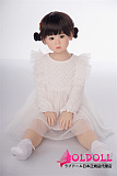AXBDOLL 掲載画像シリコンヘッドGA01  tpeボディ88CM AAカップ（バスト平ら） ロリ系ミニドール 等身大TPEラブドール