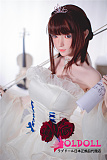 FUDOLL ラブドール #12ヘッド 148cm Dカップ シリコンヘッド＋TPEボディ 眉毛と睫毛植毛加工あり 等身大リアルラブドール