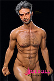 Irontechdoll フルシリコン製176cm 新作品  M2Williamさん  男性ドール リアルラブドール  ペニス取り外す式  male doll