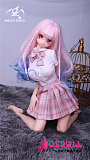 MOZU DOLL 60cm 小桃(xiaotao)ちゃん シリコン製等身大ラブドール 宣伝画像と同じ制服も付属