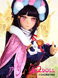 凹凸咪 aotume（アニメドール） 145cm Bカップ+＃66ヘッド シリコンヘッド＋TPEボディ 等身大 リアルラブドール