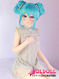 凹凸咪 aotume（アニメドール） 145cm Bカップ+＃68ヘッド シリコンヘッド＋TPEボディ 等身大 リアルラブドール