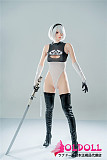ZELEX 170cm Cカップ GE57Z コスプレ 2B フルシリコン製 ヘッドとボディ自由に組合  等身大リアルラブドール