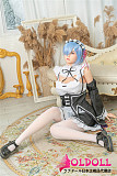 WAXDOLL 155cm Cカップ GD014R フルシリコン製 ヘッドとボディ自由に組合  等身大リアルラブドール