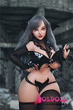 JYDOLL アニメヘッド魅魔  125cm Ｇカップ巨乳  シリコン製ヘッド＋TPEボディ アニメタイプラブドール