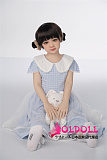 AXBDOLL 人気ヘッドA07 最新ボディ100CM貧乳 ロリ系等身大TPEラブドール