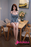 JYDOLL 161cm Eカップ #祖儿ちゃん シリコン製ヘッド＋TPE製ボディ ラブドール　髪の毛、睫毛と眉毛植毛あり