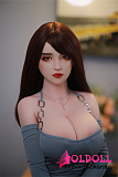 JYDOLL 161cm Eカップ #祖儿ちゃん シリコン製ヘッド＋TPE製ボディ ラブドール　髪の毛、睫毛と眉毛植毛あり