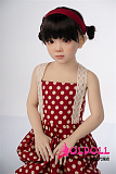 AXBDOLL 110cm バスト平ら  #AB59ヘッド 掲載画像がリアルメイク塗装加工あり ロリ系TPEラブドール