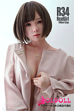 Real girl 148cm Cカップ R34ヘッド tpe製等身大リアルラブドール